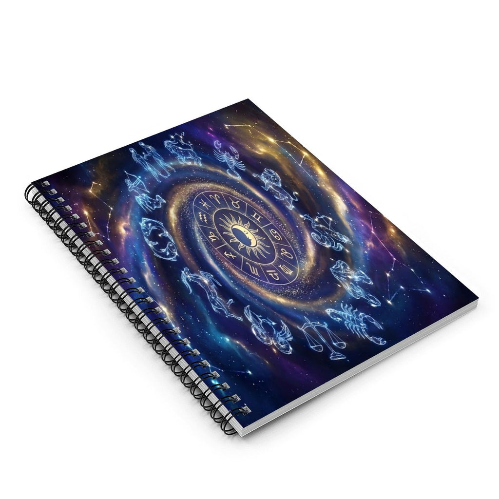 Celestial Manifestation Journal | Witchy Spiral Notebook (165 Pages)