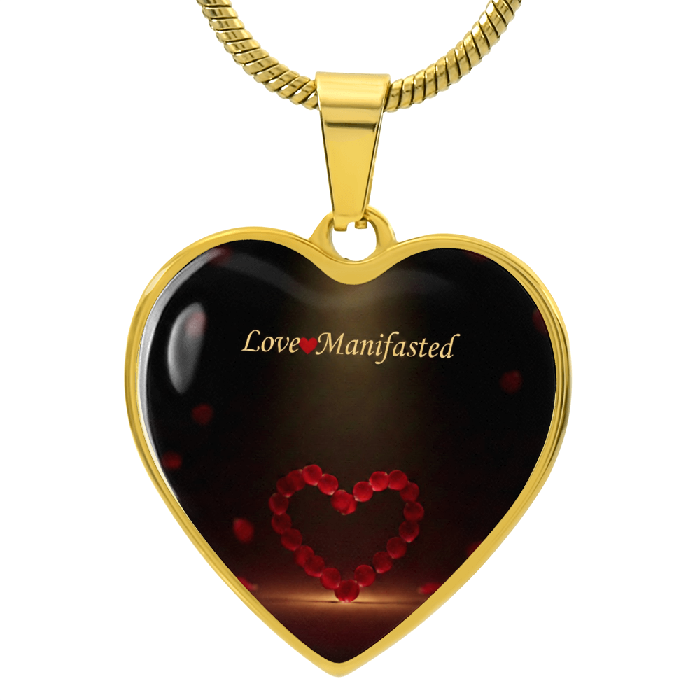 Love Manifested™ Heart Necklace – A Symbol of Destiny & Eternal Love