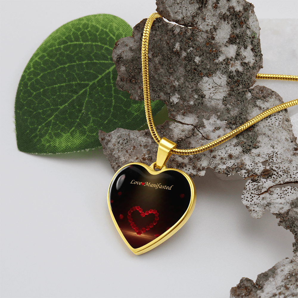 Love Manifested™ Heart Necklace – A Symbol of Destiny & Eternal Love