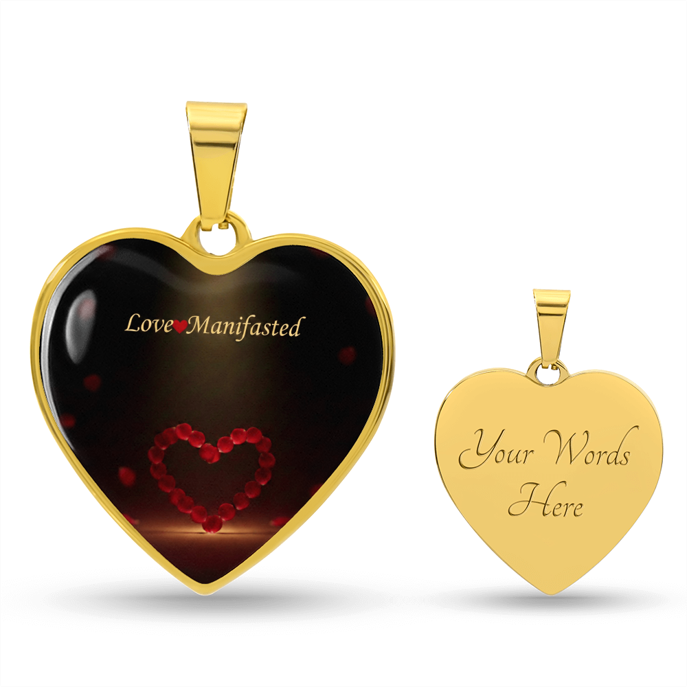 Love Manifested™ Heart Necklace – A Symbol of Destiny & Eternal Love